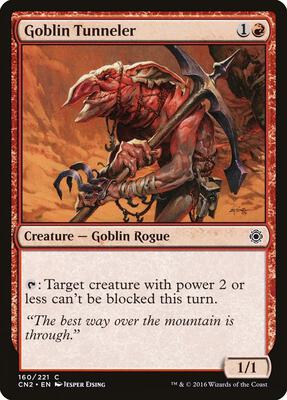 Goblin Tunneler card from Conspiracy: Take the Crown