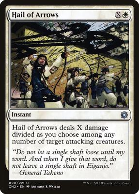 Hail of Arrows card from Conspiracy: Take the Crown