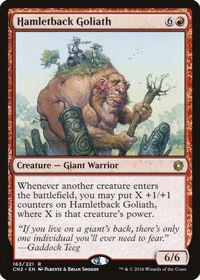 Hamletback Goliath card from Conspiracy: Take the Crown
