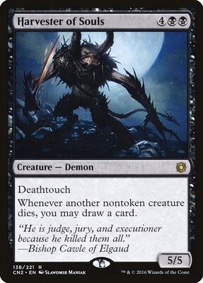 Harvester of Souls card from Conspiracy: Take the Crown