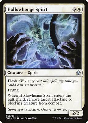 Hollowhenge Spirit card from Conspiracy: Take the Crown