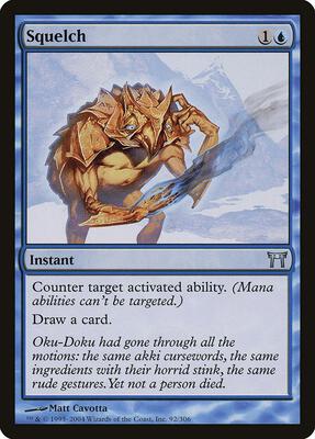 Squelch card from Champions of Kamigawa