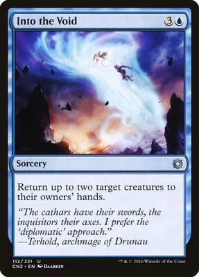 Into the Void card from Conspiracy: Take the Crown