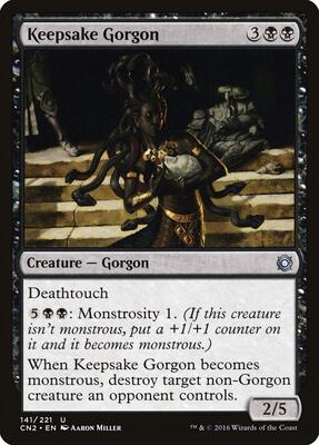 Keepsake Gorgon card from Conspiracy: Take the Crown