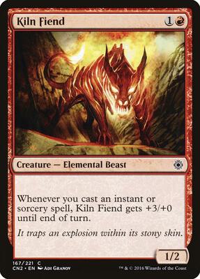 Kiln Fiend card from Conspiracy: Take the Crown