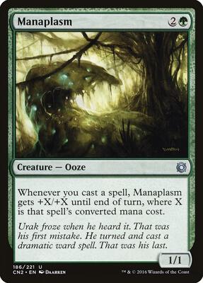 Manaplasm card from Conspiracy: Take the Crown