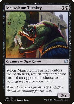Mausoleum Turnkey card from Conspiracy: Take the Crown