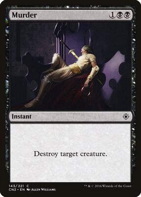Murder card from Conspiracy: Take the Crown