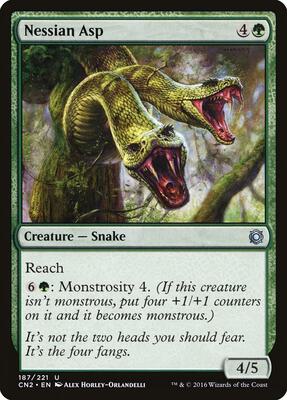 Nessian Asp card from Conspiracy: Take the Crown