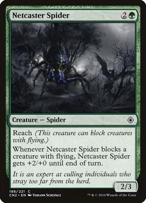 Netcaster Spider card from Conspiracy: Take the Crown