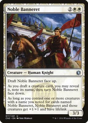 Noble Banneret card from Conspiracy: Take the Crown