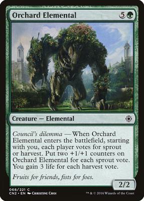 Orchard Elemental card from Conspiracy: Take the Crown