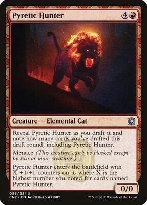 Pyretic Hunter card from Conspiracy: Take the Crown