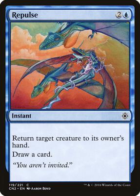 Repulse card from Conspiracy: Take the Crown