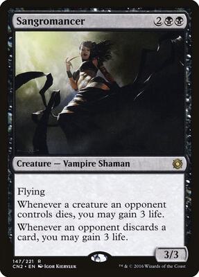 Sangromancer card from Conspiracy: Take the Crown
