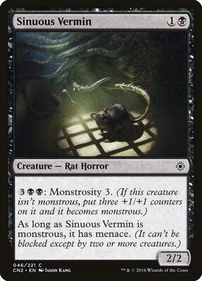 Sinuous Vermin card from Conspiracy: Take the Crown