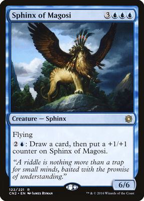 Sphinx of Magosi card from Conspiracy: Take the Crown