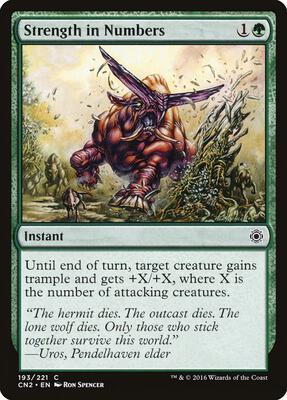 Strength in Numbers card from Conspiracy: Take the Crown