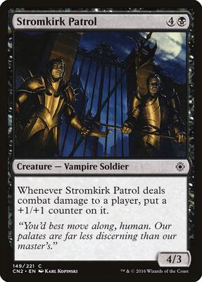 Stromkirk Patrol card from Conspiracy: Take the Crown