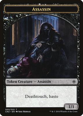 Assassin Token card from Conspiracy: Take the Crown