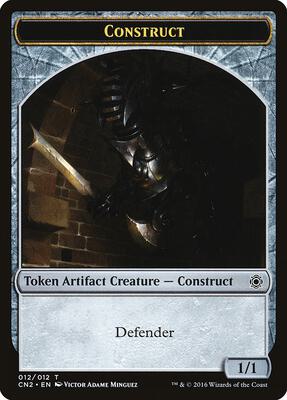 Construct Token card from Conspiracy: Take the Crown