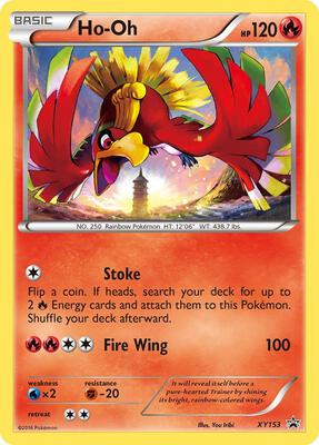 Ho-Oh card from XY Promos