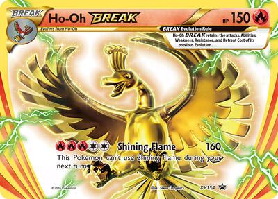 Ho-Oh BREAK card from XY Promos