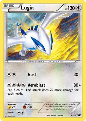Lugia card from XY Promos