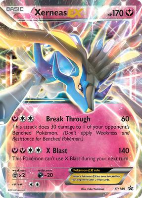 Xerneas EX - XY149 (Shiny) card from XY Promos