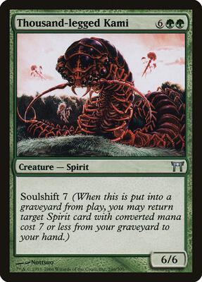 Thousand-legged Kami card from Champions of Kamigawa