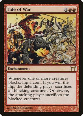 Tide of War card from Champions of Kamigawa