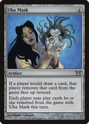 Uba Mask card from Champions of Kamigawa