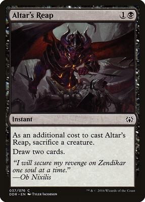 Altar's Reap card from Duel Decks: Nissa vs. Ob Nixilis