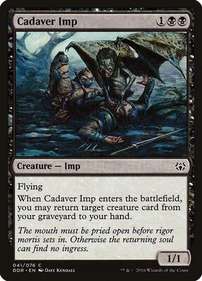 Cadaver Imp card from Duel Decks: Nissa vs. Ob Nixilis