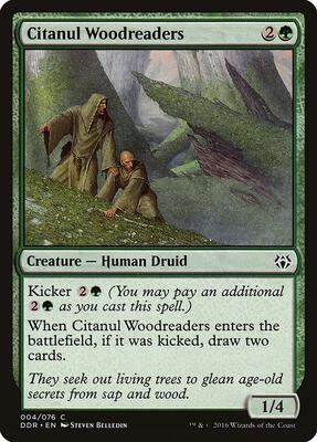 Citanul Woodreaders card from Duel Decks: Nissa vs. Ob Nixilis