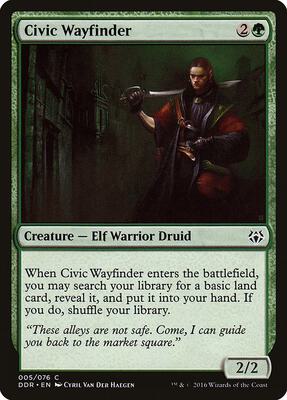 Civic Wayfinder card from Duel Decks: Nissa vs. Ob Nixilis