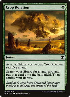 Crop Rotation card from Duel Decks: Nissa vs. Ob Nixilis