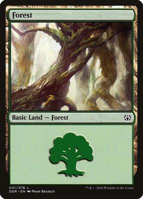 Forest (031) card from Duel Decks: Nissa vs. Ob Nixilis