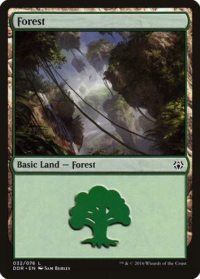 Forest (32) card from Duel Decks: Nissa vs. Ob Nixilis