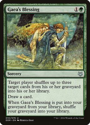 Gaea's Blessing card from Duel Decks: Nissa vs. Ob Nixilis