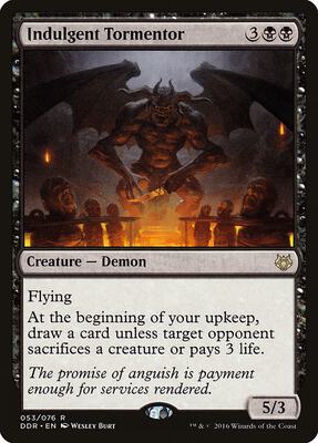 Indulgent Tormentor card from Duel Decks: Nissa vs. Ob Nixilis