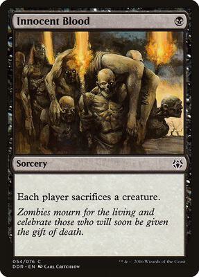 Innocent Blood card from Duel Decks: Nissa vs. Ob Nixilis
