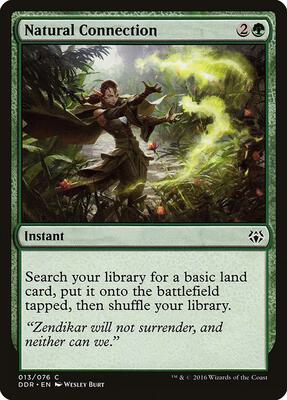 Natural Connection card from Duel Decks: Nissa vs. Ob Nixilis