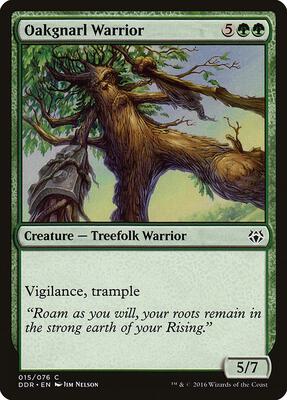 Oakgnarl Warrior card from Duel Decks: Nissa vs. Ob Nixilis