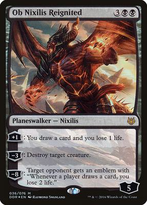 Ob Nixilis Reignited card from Duel Decks: Nissa vs. Ob Nixilis