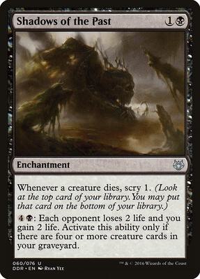 Shadows of the Past card from Duel Decks: Nissa vs. Ob Nixilis