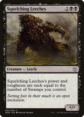 Squelching Leeches card from Duel Decks: Nissa vs. Ob Nixilis