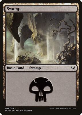 Swamp (068) card from Duel Decks: Nissa vs. Ob Nixilis