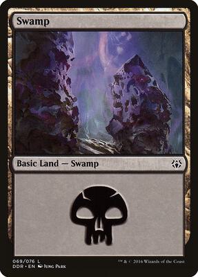 Swamp (069) card from Duel Decks: Nissa vs. Ob Nixilis