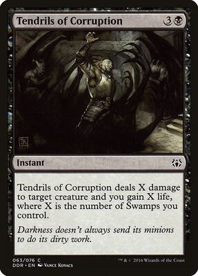 Tendrils of Corruption card from Duel Decks: Nissa vs. Ob Nixilis